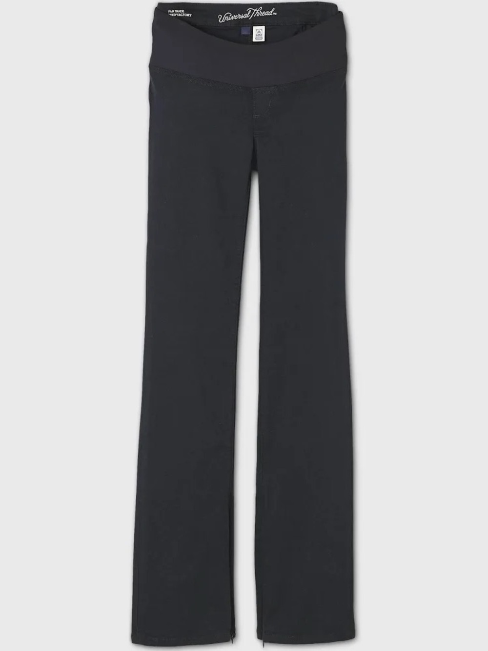 Universal Thread Black Flare Wide-Leg Jeans for Women